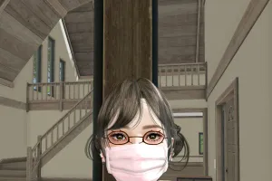 眼鏡のレンズに色が反映されない