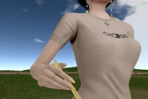 箸持ちポーズの改善