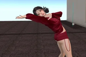 疲労回復ポーズ