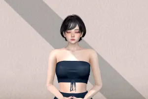 手ポーズの修正