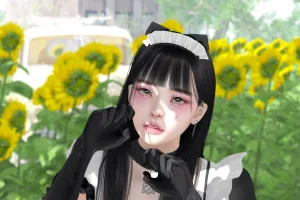 Skin変更で表情ポーズ調整
