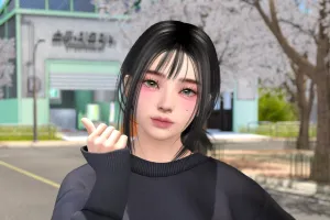 VCOの新しい髪型にウキウキ
