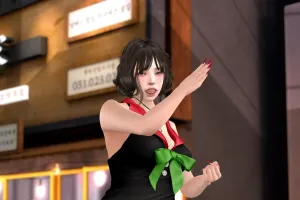 Renaさんの仮面ライダーポーズ