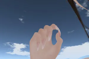 REBORN手ポーズ調整開始