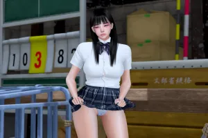パンツの日に栄福町で撮影