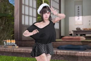 ゆるっとダボッとしたAnais Outfit