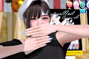 TeensTownのキラキラネイルが気に入り