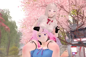 みつくりお姉ちゃんに肩車してもらった