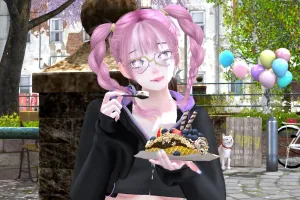 UberのアイスクリームタコをSLでいただく